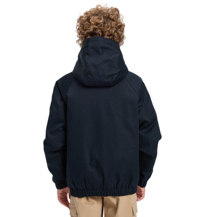 Navigator Padded - Long Sleeve Raglan Work Wear Jacket With Hood for Boys 8-16  EDBJK03062