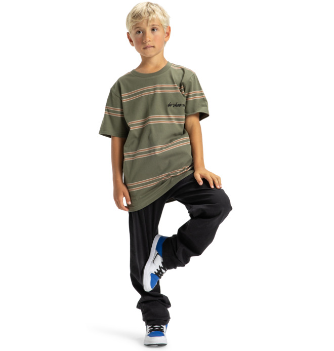 Maximize Stripe - Short Sleeve T-Shirt for Boys 8-16  EDBKT03141