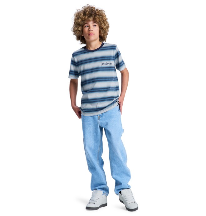 Sheriff Stripe - Short Sleeve T-Shirt for Boys 8-16  EDBKT03149