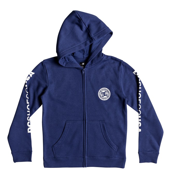 Circle Star - Zip-Up Hoodie EDBSF03091