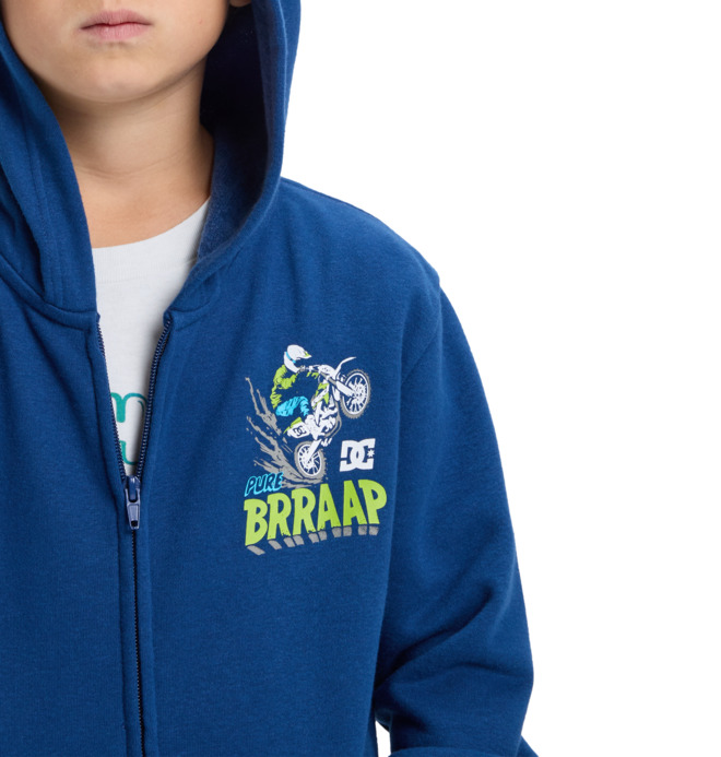 DC Brap - Zip Hoodie for Boys 8-16  EDBSF03121