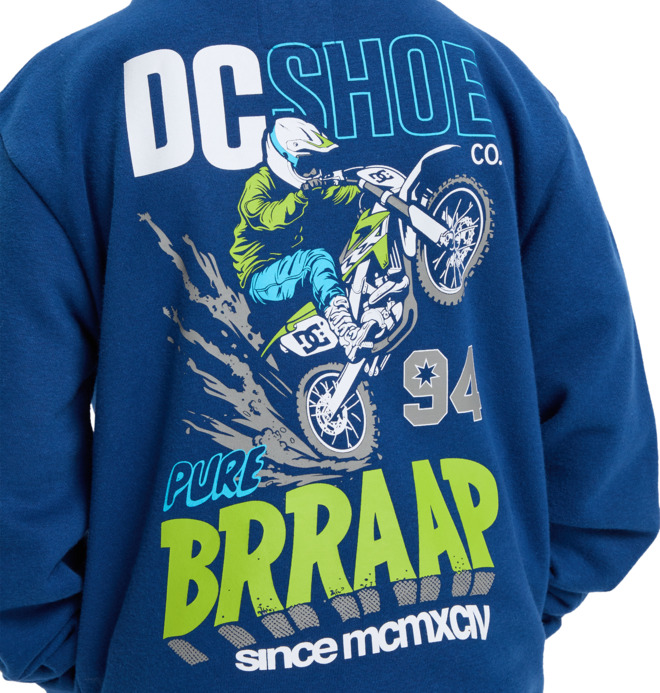 DC Brap - Zip Hoodie for Boys 8-16  EDBSF03121