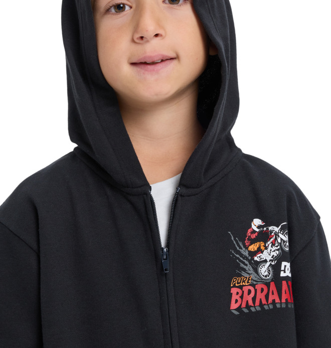 DC Brap - Zip Hoodie for Boys 8-16  EDBSF03121
