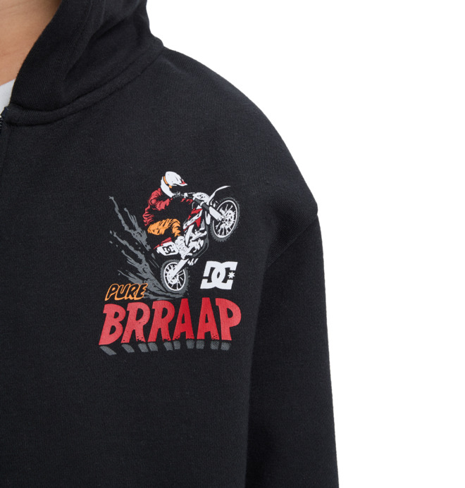 DC Brap - Zip Hoodie for Boys 8-16  EDBSF03121
