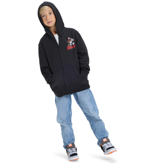 DC Brap - Zip Hoodie for Boys 8-16  EDBSF03121