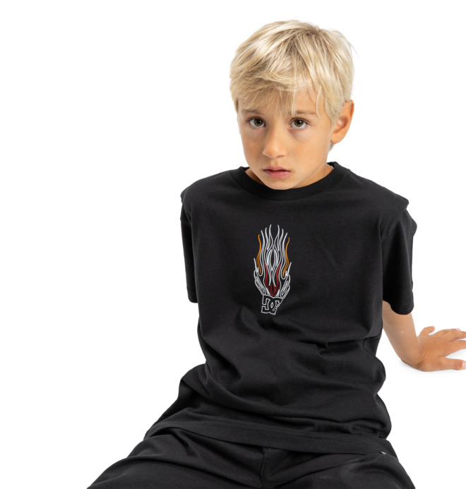 Burnt Out - Short Sleeve T-Shirt for Boys 8-16  EDBZT03425