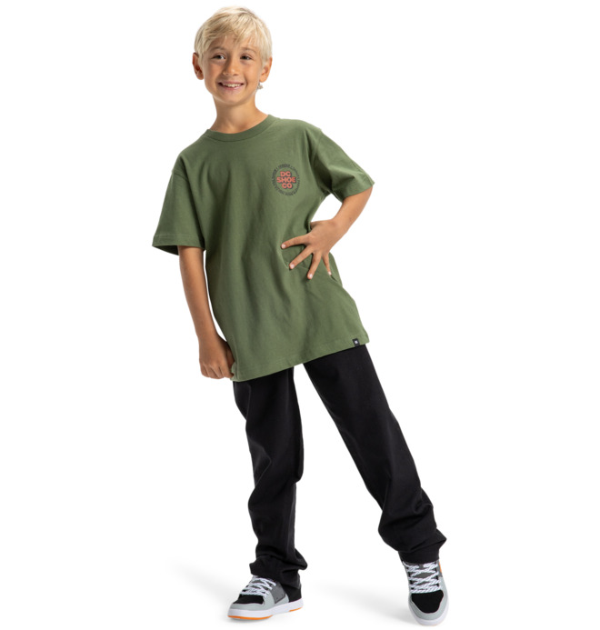 Work Circle - Short Sleeve T-Shirt for Boys 8-16  EDBZT03434