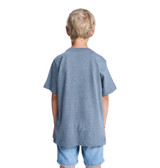 dcshoes, Tire Fire - T-Shirt à manches courtes pour Garçon 8-16 ans, DARK GREY HEATHER (krdh) Tire Fire - Short Sleeve T-Shirt for Boys 8-16  EDBZT03442