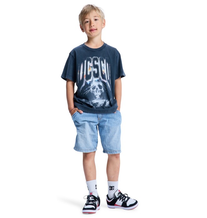 Skull Storm - Short Sleeve T-Shirt for Boys 8-16  EDBZT03448