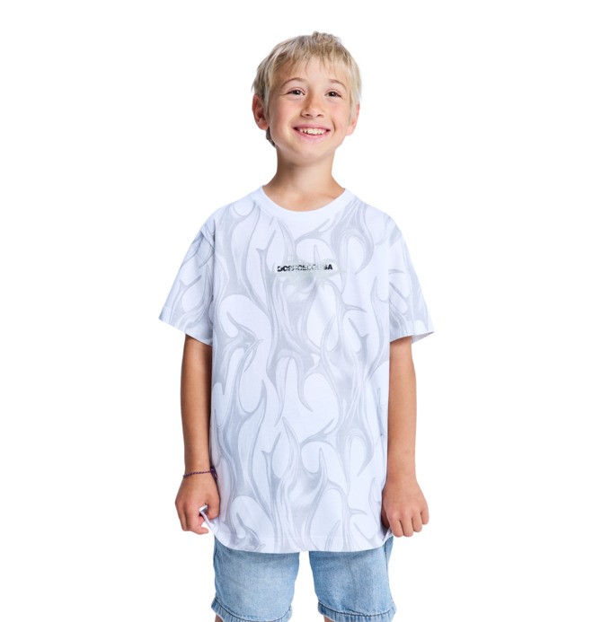 DC Liquid Fuego - Short Sleeve T-Shirt for Boys 8-16  EDBZT03449