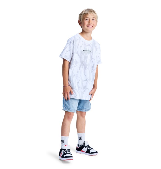 DC Liquid Fuego - Short Sleeve T-Shirt for Boys 8-16  EDBZT03449