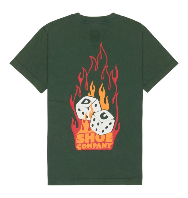 Burning Dice - Short Sleeve T-Shirt for Boys 8-16  EDBZT03454