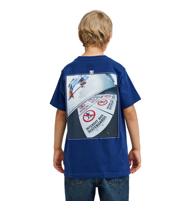 No Skateboarding - Short Sleeve T-Shirt for Boys 8-16  EDBZT03461