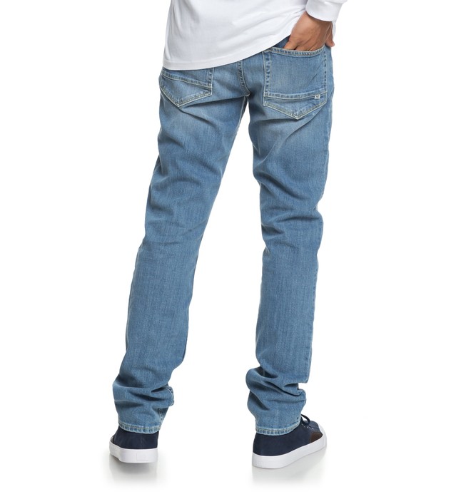 Worker Light Bleach - Straight Fit Jeans for Men EDYDP03374