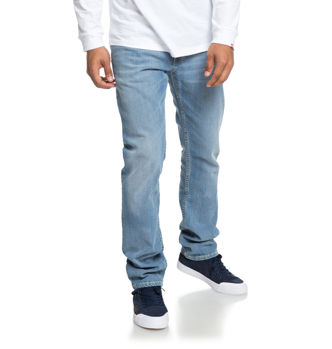 Worker Light Bleach - Straight Fit Jeans for Men EDYDP03374