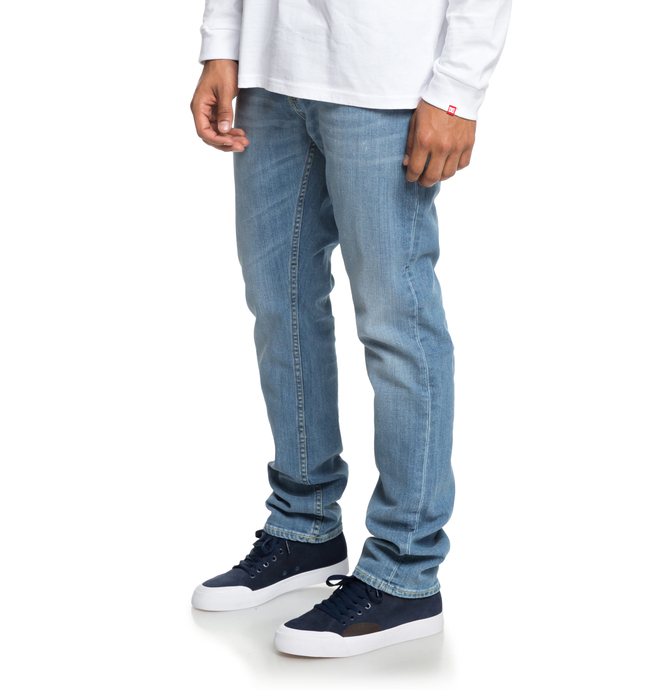 Worker Light Bleach - Straight Fit Jeans for Men EDYDP03374