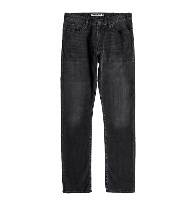 Worker Medium Grey - Straight Fit Jeans for Men EDYDP03375