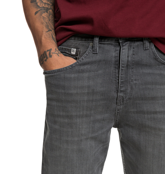 Worker Medium Grey - Relaxed Fit Jeans for Men EDYDP03379