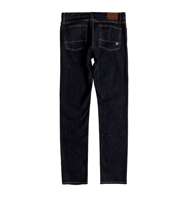 Worker Indigo Rinse - Slim Fit Jeans for Men  EDYDP03384