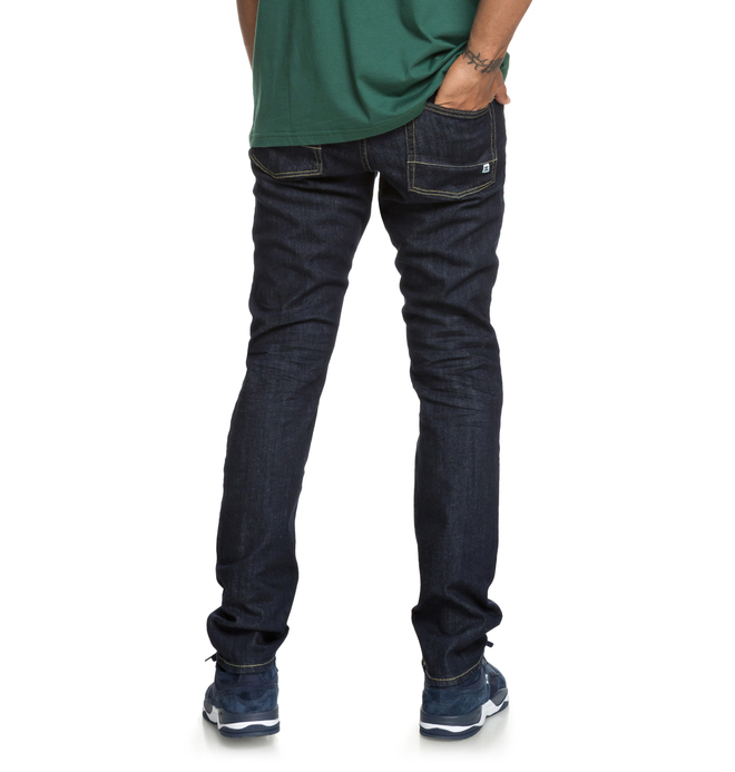 Worker Indigo Rinse - Slim Fit Jeans for Men  EDYDP03384