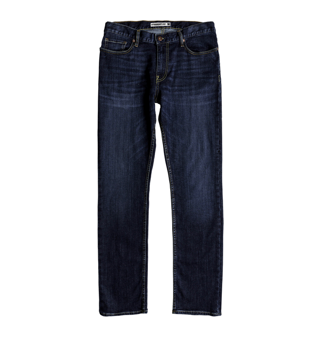 Worker Medium Stone - Straight Fit Jeans for Men EDYDP03388