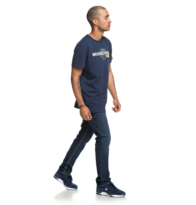 Worker Medium Stone - Straight Fit Jeans for Men EDYDP03388