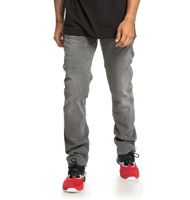 Worker Black - Straight Fit Jeans for Men EDYDP03395
