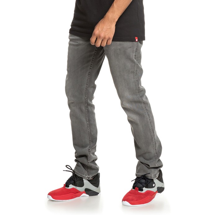 Worker Black - Straight Fit Jeans for Men EDYDP03395