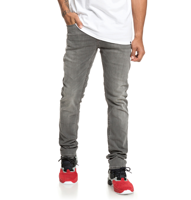 Worker Black - Slim Fit Jeans for Men  EDYDP03396