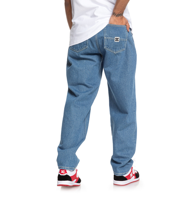 Worker - Relaxed Fit Tapered Jeans for Men  EDYDP03410