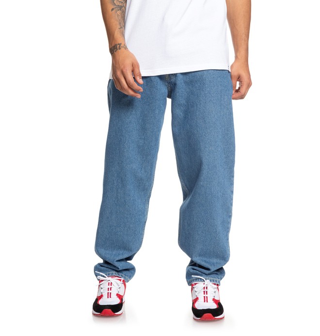 Worker - Relaxed Fit Tapered Jeans for Men  EDYDP03410