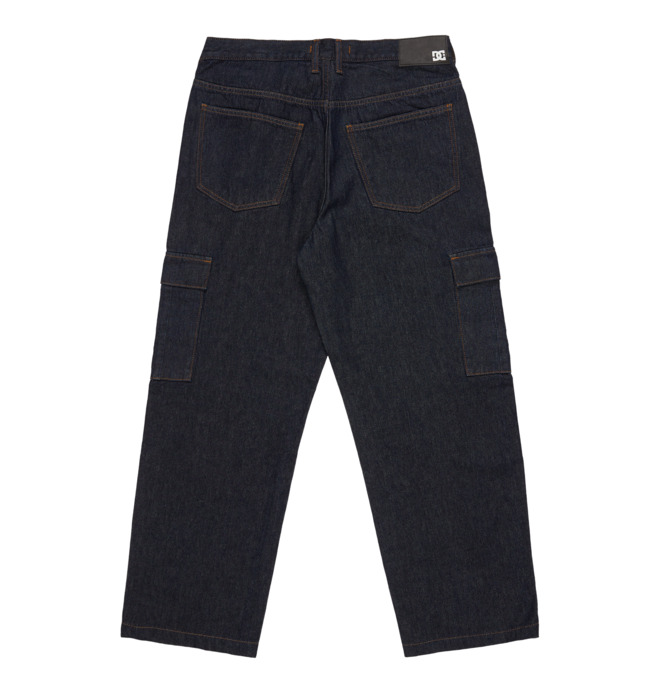 Worker Baggy Denim Cargo Rir - Denim Jeans for Men  EDYDP03428