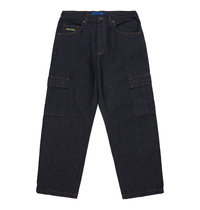 Worker Baggy Denim Cargo Rir - Denim Jeans for Men  EDYDP03428