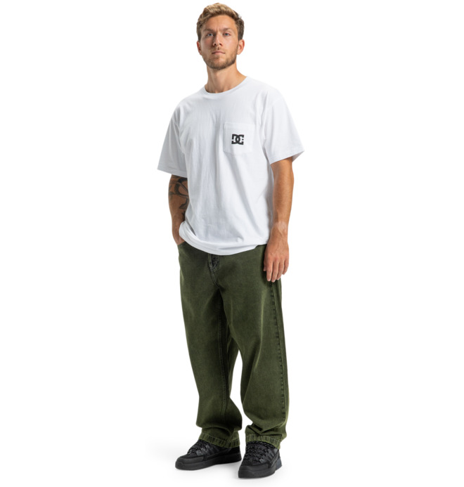 Worker Baggy Denim Bronze Rins - Denim Jeans for Men  EDYDP03430
