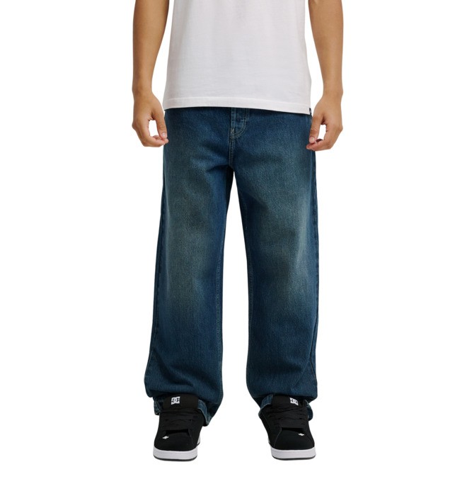 Worker Baggy Denim Double That - Denim Trousers for Men  EDYDP03433