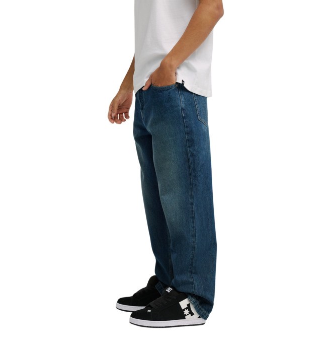 Worker Baggy Denim Double That - Denim Trousers for Men  EDYDP03433