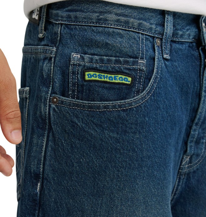 Worker Baggy Denim Double That - Denim Trousers for Men  EDYDP03433