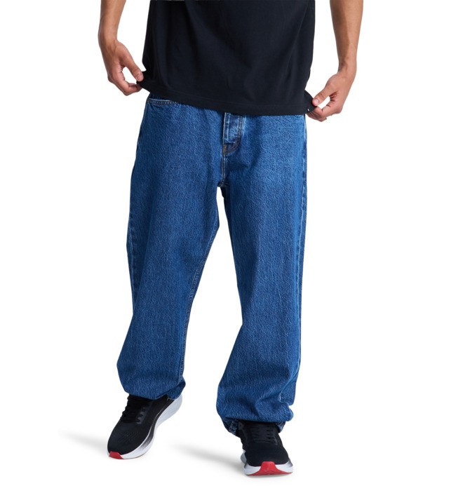 Relaxed - Straight Fit Denim Jeans for Men  EDYDP03437