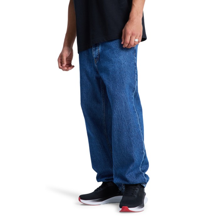 Relaxed - Straight Fit Denim Jeans for Men  EDYDP03437