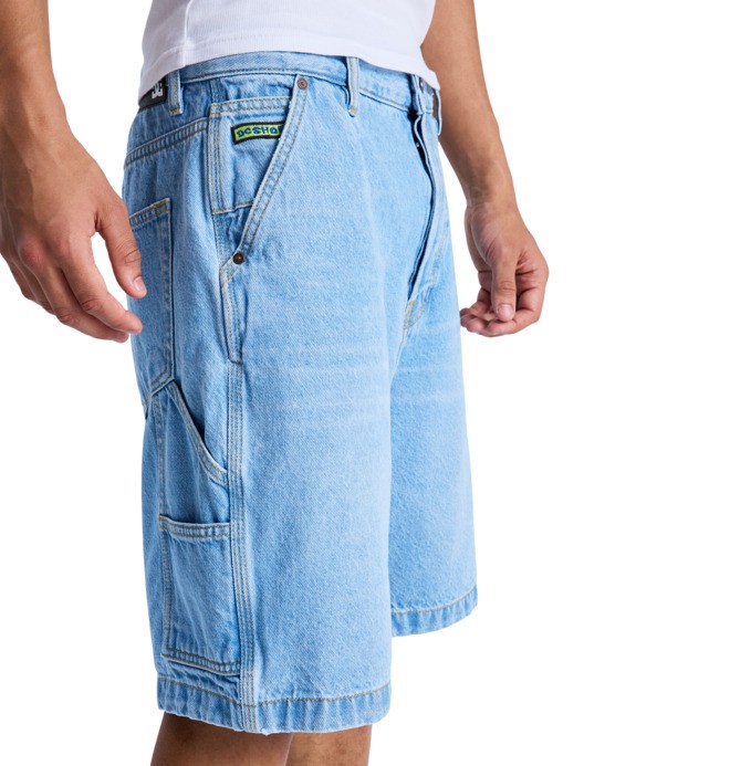 Baggy - Denim Carpenter Shorts for Men  EDYDS03037