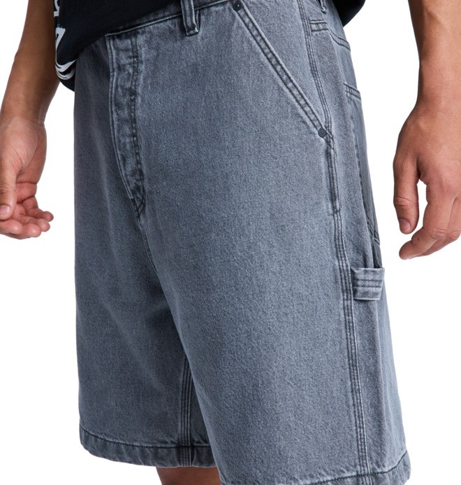 Baggy - Denim Carpenter Shorts for Men  EDYDS03037