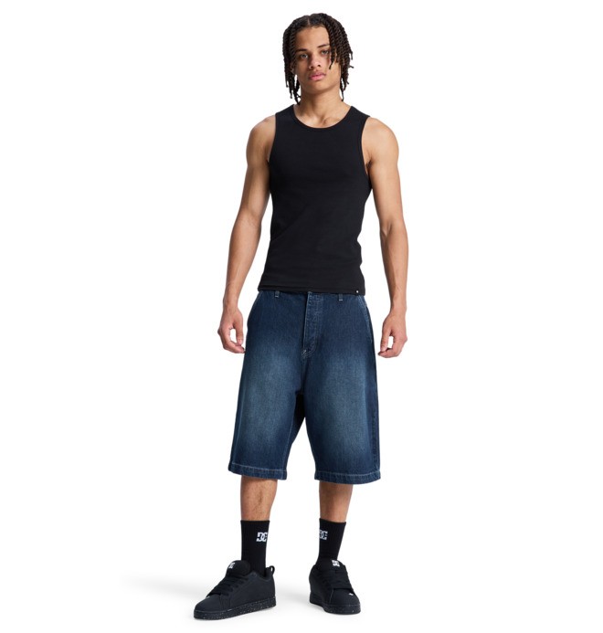 Baggy - Denim Shorts for Men  EDYDS03039
