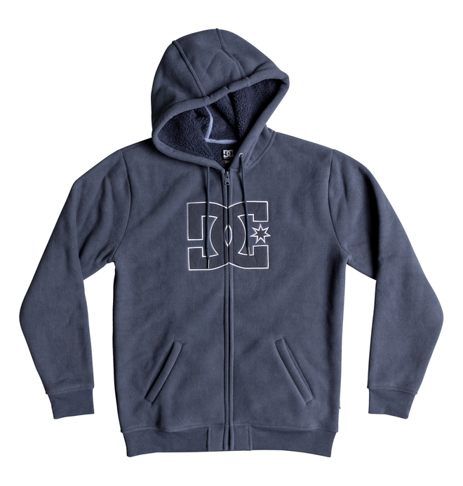 New Star Sherpa Zip Up Hoodie for Men DC Shoes