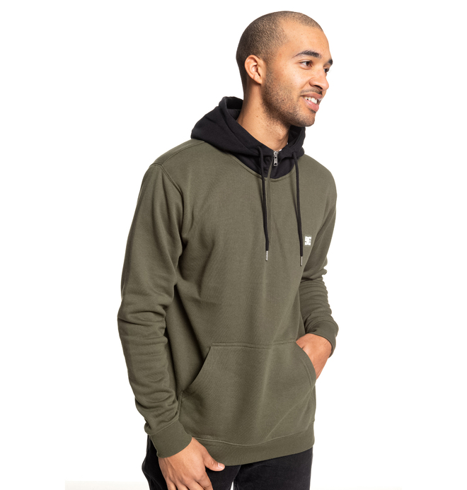 Rebel - Half-Zip Hoodie for Men  EDYFT03457