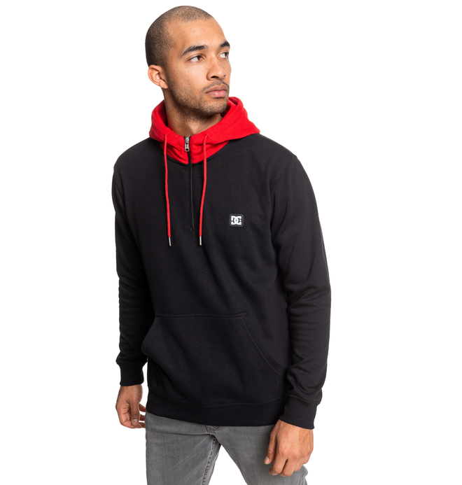 Rebel - Half-Zip Hoodie for Men  EDYFT03457