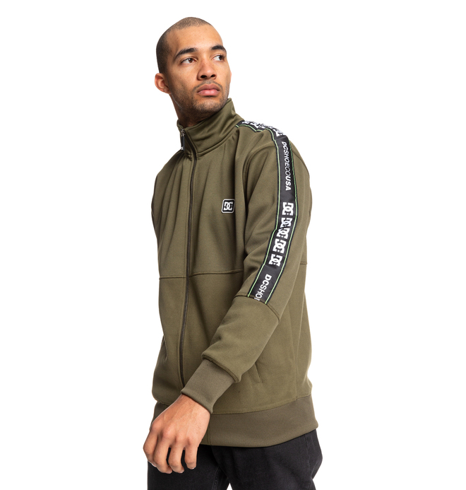 Veste zippée col montant homme hotsell