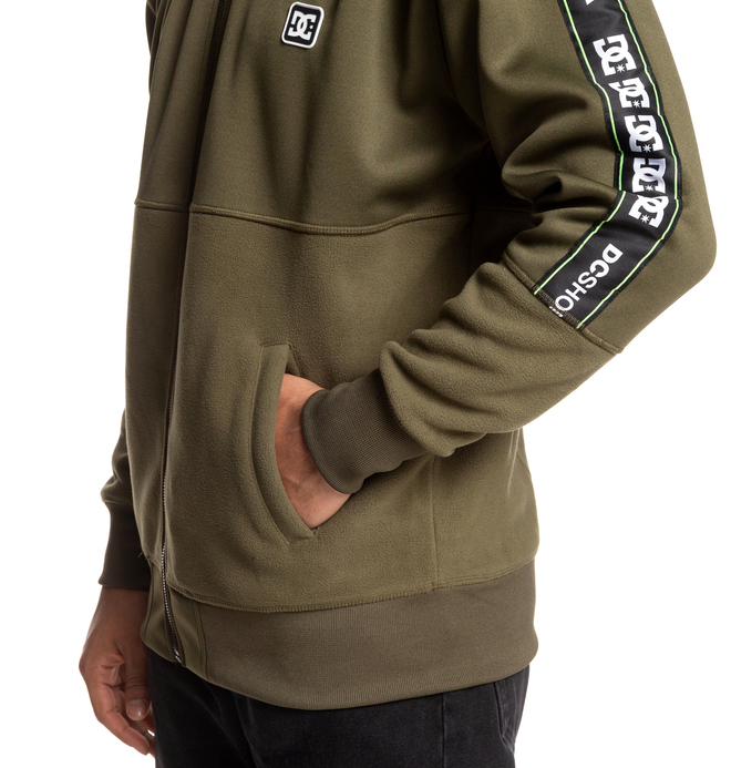 Pelton - Mock Neck Zip-Up Fleece for Men  EDYFT03468