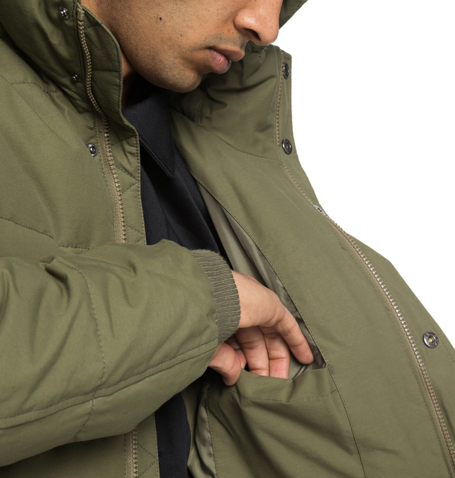 Aydon - Water-Resistant Hooded Puffer Jacket for Men EDYJK03170