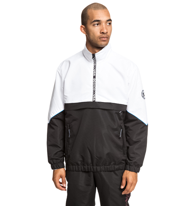 Half zip track jacket sale