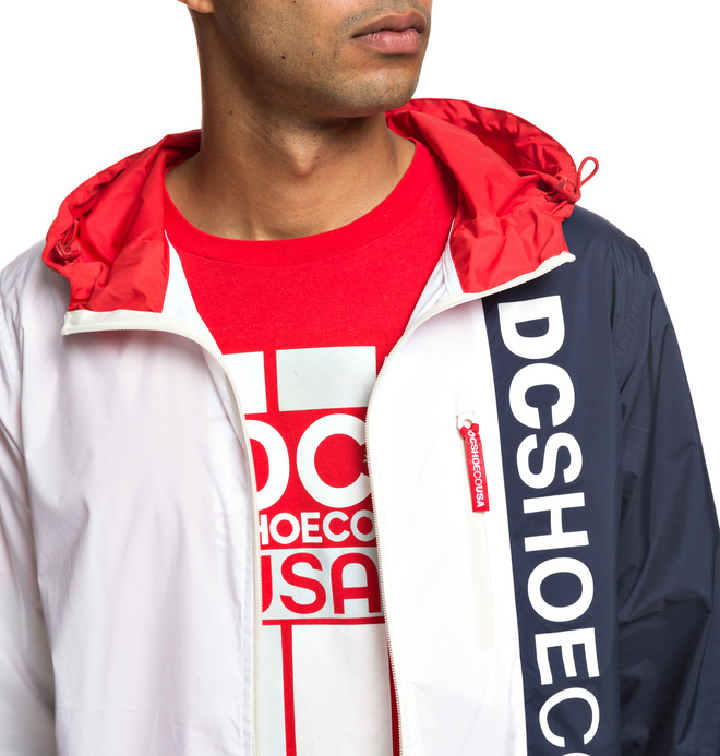 Dagup Triple Block - Water-Resistant Hooded Windbreaker for Men EDYJK03197